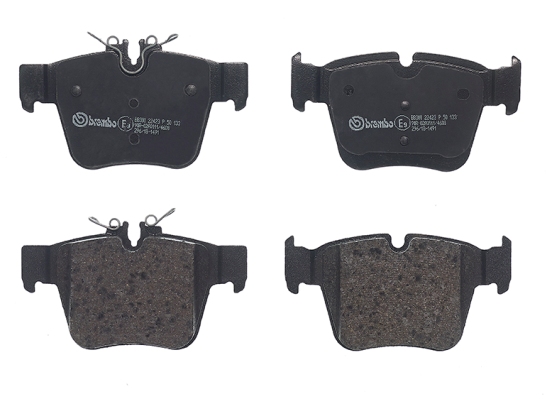 A.B.S. P 50 133 BREMBO Bremsbelagsatz, Scheibenbremse
